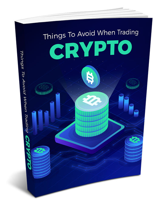 Crypto trading mistakes guide, downloadable eBook for safe investing and beginner education