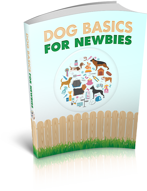 Dog food basics guide, free eBook for new pet owners on choosing healthy ingredients and feeding types