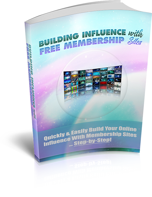 Membership site creation guide, free eBook on growing influence and online audience engagement